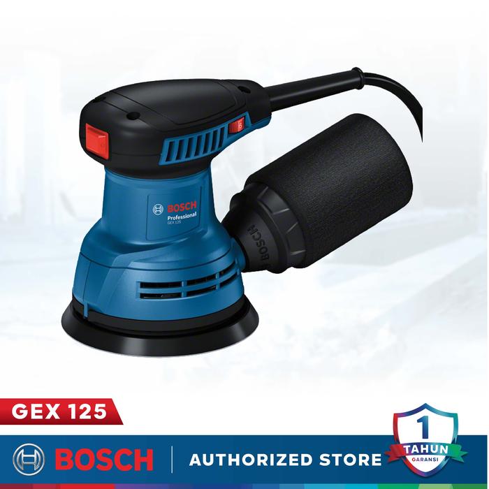 Gambar GEX 125 BOSCH Random Orbital Sander Mesin Amplas Orbit GEX125 Mesin Amplas Kayu Bulat Listrik dari Bosch Tools Authorized SNT Kota Administrasi Jakarta Utara Tokopedia