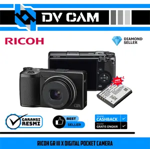 RICOH GR III X DIGITAL POCKET CAMERA - GRIII X - GR IIIX