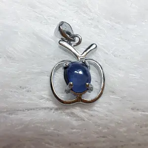 Liontin Batu Natural Blue Sapphire Safir # 1