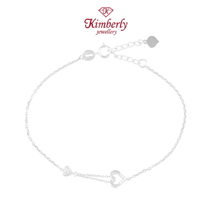 Gambar Gelang Rantai Berlian Love KBE830515 - Kimberly Jewellery - White Gold dari Kimberly Jewellery Online Kota Administrasi Jakarta Selatan Tokopedia