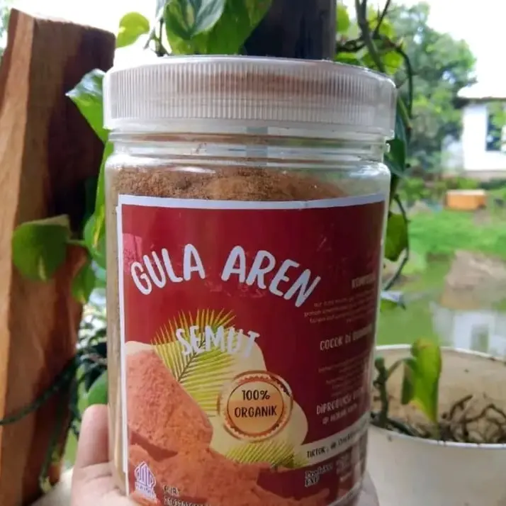 Gula Aren semut toples bubuk