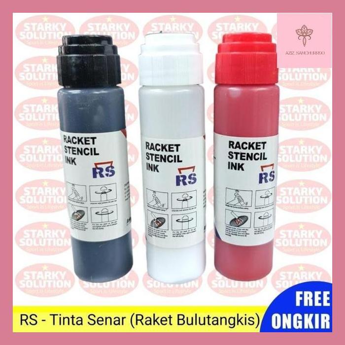 Nota Senar Racket Jual Aziz^ Tinta Senar Raket Bulutangkis Badminton Rs Racket Stensil ...