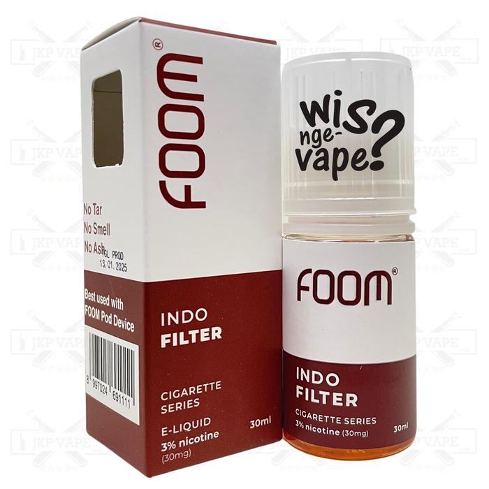 Jual Foom Indo Filter 30ml - Liquid Vape Saltnic - Kota Administrasi Jakarta Timur - Jkp Vape Store | Tokopedia Jual Foom Indo Filter 30ml - Liquid Vape Saltnic - Kota Administrasi Jakarta Timur - Jkp Vape Store | Tokopedia
