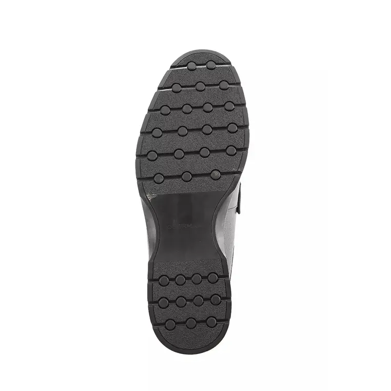 SEPATU SANDAL OBERMAIN PRIA ORIGINAL CASUAL KULIT ASLI HITAM OM01 6