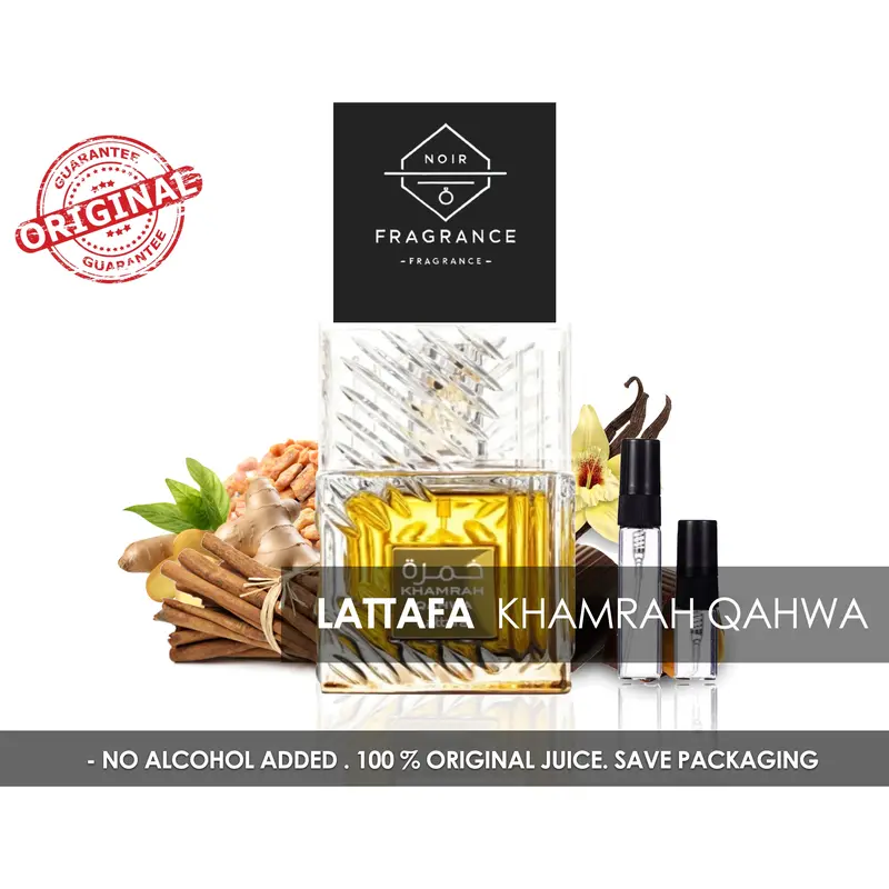 Decant Lattafa Khamrah Qahwa EDP 1/2/5 ML 0