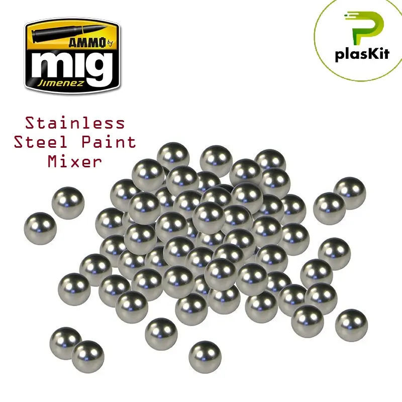AMIG8003 : STAINLESS STEEL PAINT MIXERS - Ammo Mig 0