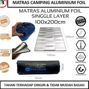 matras aluminium foil ultralight camping hiking outdoor tebal awet