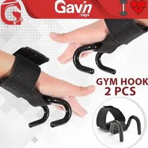 Gym Hook Wristband Strap Lifting Claw 1 Set Gymhook Wrist Protector