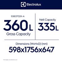 Gambar Kulkas Electrolux 2 pintu EBB 3702 K-A EBB3702K-A 3702KA jabodetabek dari Floren Electronic Kota Administrasi Jakarta Selatan 5 Tokopedia