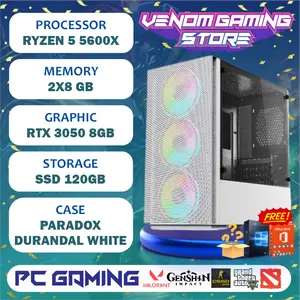 PC Gaming | Ryzen 5 5600X | RTX 3050 8GB | SSD | 16GB RAM | Render