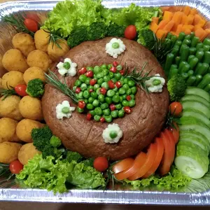 Galantine Kue Ulang Tahun Hampers Parcel Syukuran Porsi 10-30 Orang, Halal Dengan Daging Sapi & Ayam