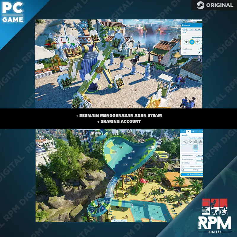 Planet Coaster 2 Deluxe Edition + Planet Zoo Ultimate Edition - PC ORIGINAL 4