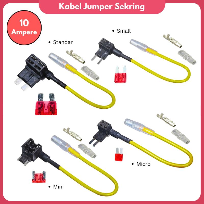 Product Introduction of Kabel jumper fuse tap konektor jumper sekring tancap standar small mini micro fuse blade Kotak 0
