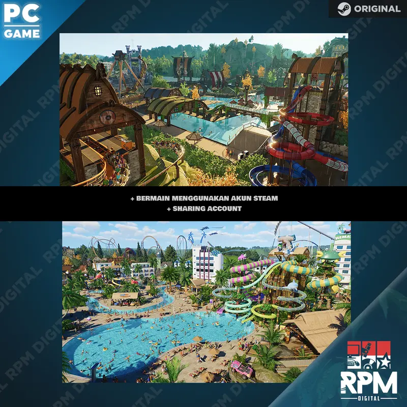 Planet Coaster 2 Deluxe Edition + Planet Zoo Ultimate Edition - PC ORIGINAL 5