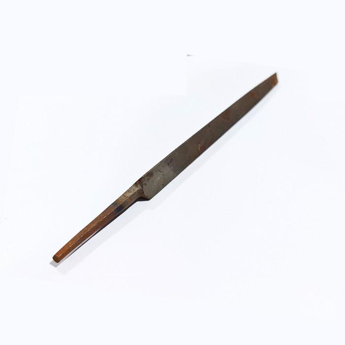 Kikir Segitiga 2.9 Inch Slim Taper 75mm File Besi 6in Gergaji Besi 2.9" foto produk 4