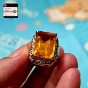 BATU CINCIN NATURAL CITRINE QUARTZ PD 159