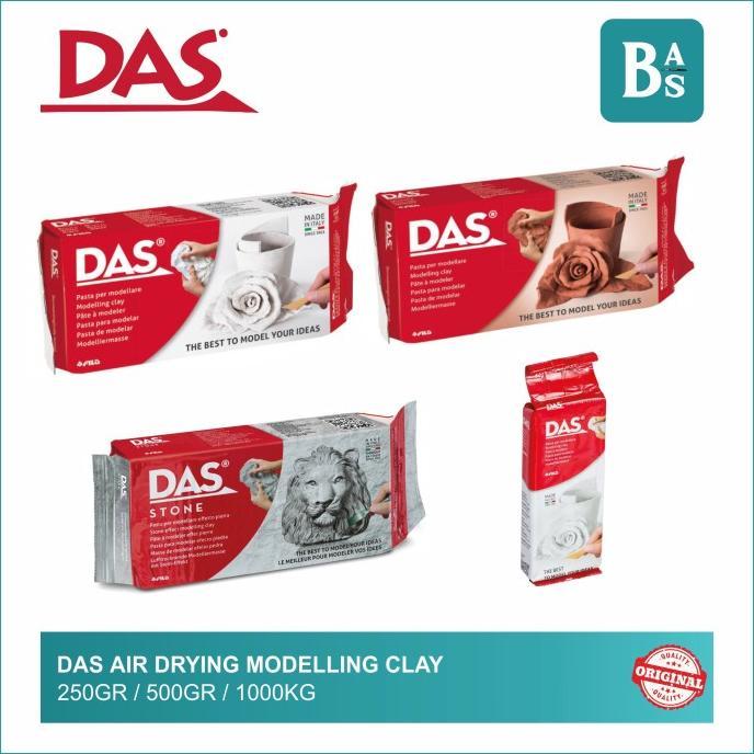 Tersedia Das Air Drying Modelling Clay 500g / 1kg - Shop | Tokopedia