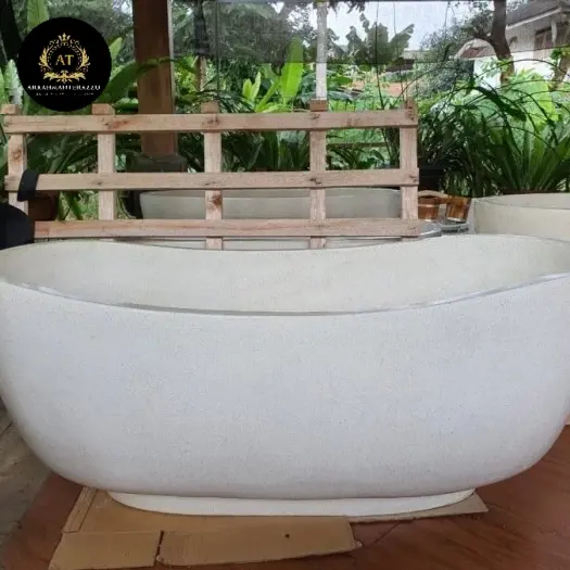 Bathtub Terazzo Portable, Bathtub Terazzo Modern P 140