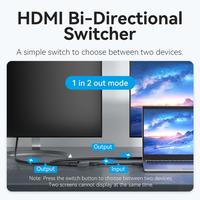 Gambar Vention AKOB0 HDMI 2.0 Switcher 2in 1Out 1in 2Out 4K 1080P AK0B0 Splitter 2 Port HDMI dari Metoocel Solo Kota Administrasi Jakarta Barat 5 Tokopedia
