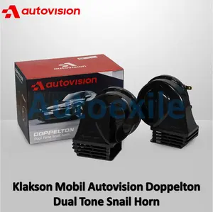 Autovision Doppelton Dual Tone Snail Horn Klakson Keong Waterproof