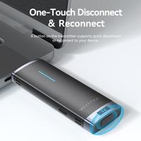 Gambar Vention Wireless HDMI Dongle Vidio Transmitter Full HD 1080P 60Hz - ADC-TX - black, TX + RX dari Vention By Andalan Kota Administrasi Jakarta Utara 3 Tokopedia