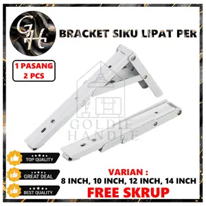 Siku Meja Rak Lipat Dinding Per Bracket Siku Rak Lipat Foldable Braket Per Fold Folding