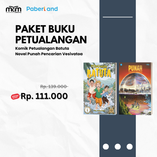 Gambar [PAKET BUKU PETUALANGAN] Komik Batuta dan Novel Vesivatoa dari hamra_pustaka Kab. Bandung Tokopedia