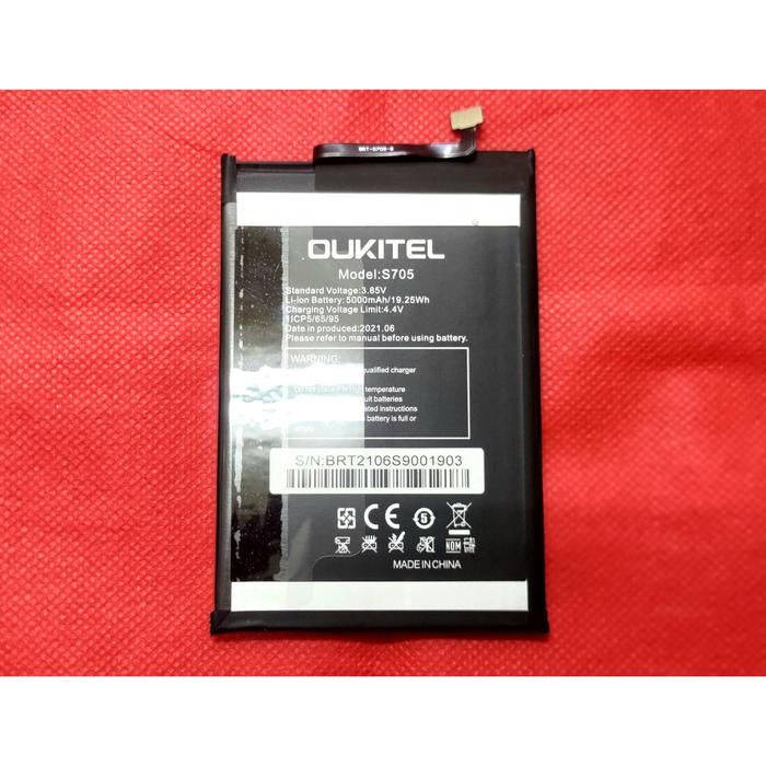 Gambar Baterai Oukitel K9 Pro Model S705 New Original 100% Oukitel Battery dari CNC phoneshop Kota Administrasi Jakarta Pusat Tokopedia