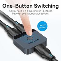 Gambar Vention AKOB0 HDMI 2.0 Switcher 2in 1Out 1in 2Out 4K 1080P AK0B0 Splitter 2 Port HDMI dari Metoocel Solo Kota Administrasi Jakarta Barat 4 Tokopedia