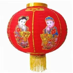 Sepasang Lampion imlek anak gong xi / lampion chinese new year