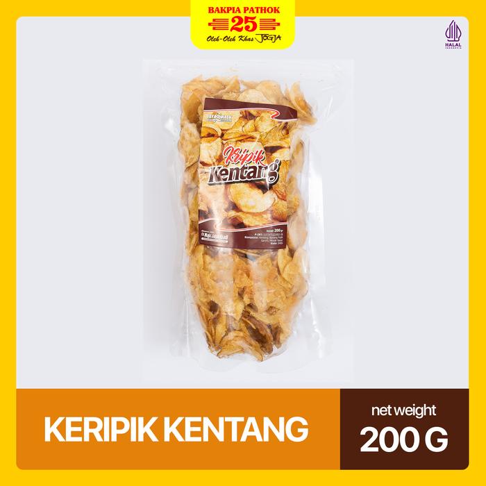 Gambar Keripik Kentang Jayasnack | Oleh-oleh Khas Jogja dari Bakpia Pathok 25 Kota Yogyakarta Tokopedia