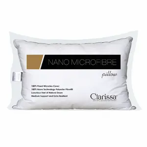 Bantal Nano Microfiber (Bulu Angsa Sintetis) uk. 50x70 cm