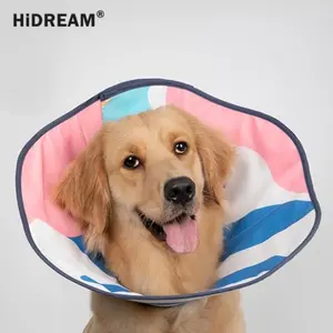HiDream Elizabeth Dog Pet Collar Cone Corong Pelindung Anjing Kucing