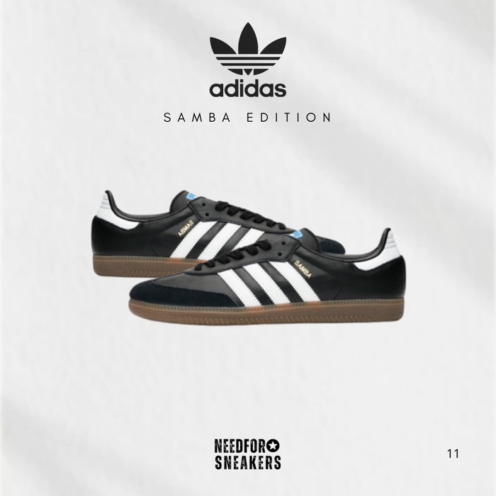 Sepatu Adidas Samba Vegan Black Gum - 40 di Need For Sneakers | Tokopedia