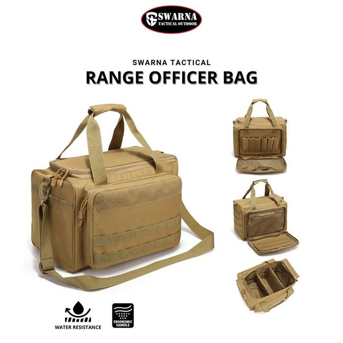 Gambar Ranger Officer Bag - Tas Tactical - Swarna Tactical - Hitam dari Swarna Tactical Lifestyle Kota Depok Tokopedia