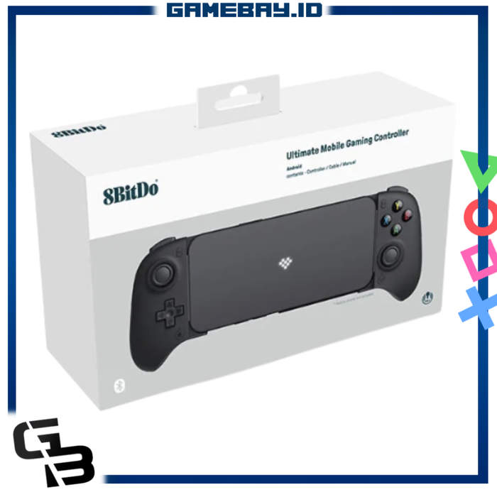 Gambar 8BitDo Ultimate Bluetooth Mobile Gaming Controller for Android White and Black / Hitam Putih - Putih dari GameBayID Kota Administrasi Jakarta Barat 5 Tokopedia