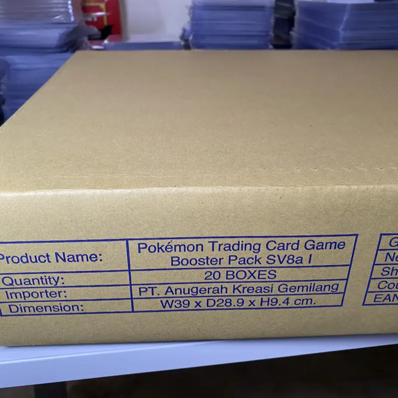 Kartu Pokemon TCG ID SV8A Scarlet Violet Terastal Festival EX Booster Box / High Class Pack Indonesia 1