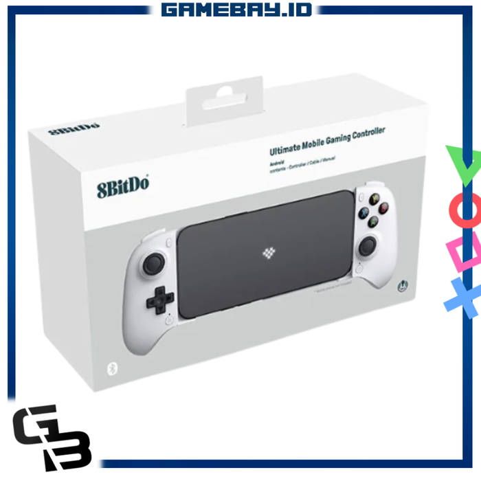 Gambar 8BitDo Ultimate Bluetooth Mobile Gaming Controller for Android White and Black / Hitam Putih - Putih dari GameBayID Kota Administrasi Jakarta Barat 4 Tokopedia