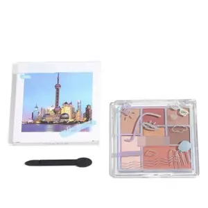 MULTIPLE FACE PALETTE EYESHADOW HIGHLIGHTER CONTOUR BLUSHER 7 COLORS 5082