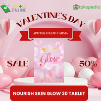 Gambar NOURISH SKIN GLOW 30 TABLET dari Apotek Hazmi Farma Bekasi Kab. Bekasi 1 Tokopedia