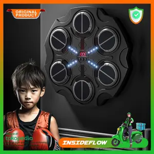 Alat Latihan Tinju Musik Blue Tooth Bluetooth Boxing Punch Music Machine Training Target Pad