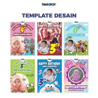 Gambar Goodie bag Custom karakter ulang tahun |Murah| - Biru, 20x25 cm dari Tgm Merch Kota Bekasi 3 Tokopedia