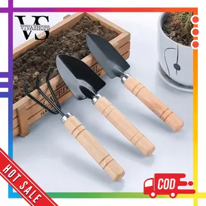 3 Set Gardening Premium Mini Shovel / Sekop Garpu Cangkul Mini / Alat Berkebun Mini Set Isi 3 Pcs