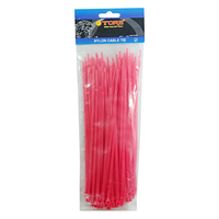 Gambar TORA Kabel Tis Nylon 3.6 x 200 mm - Tali Ikat Warna Merah 100 Pcs dari Tora Official Shop Kab. Bandung 2 Tokopedia