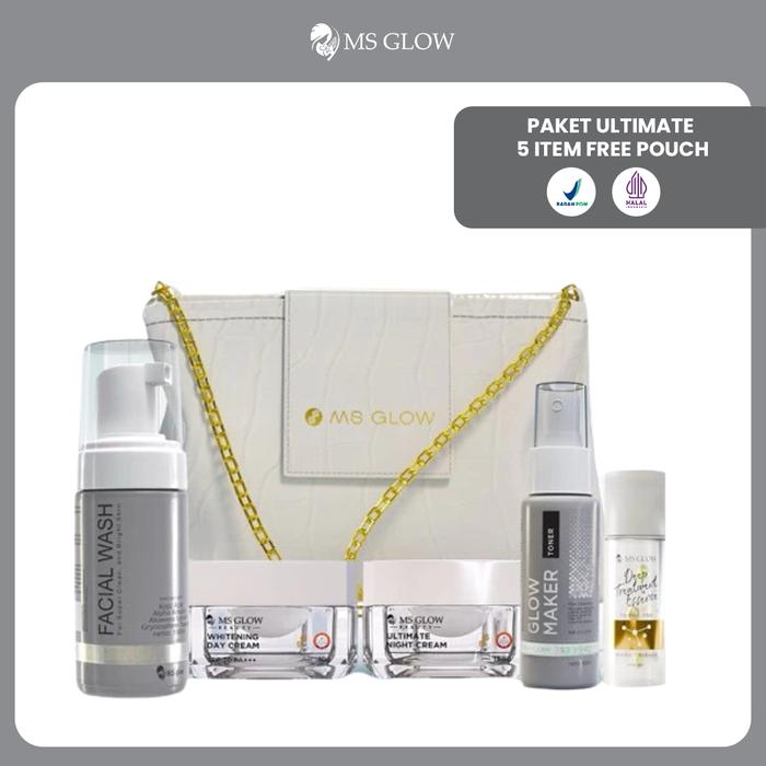 Gambar MS Glow Paket Ultimate - Paket Pencerah, Menyamarkan Flek Hitam Bekas Jerawat, Menghaluskan dan Mengencangkan Kulit dari Citra Loka Indonesia Kota Bandung Tokopedia