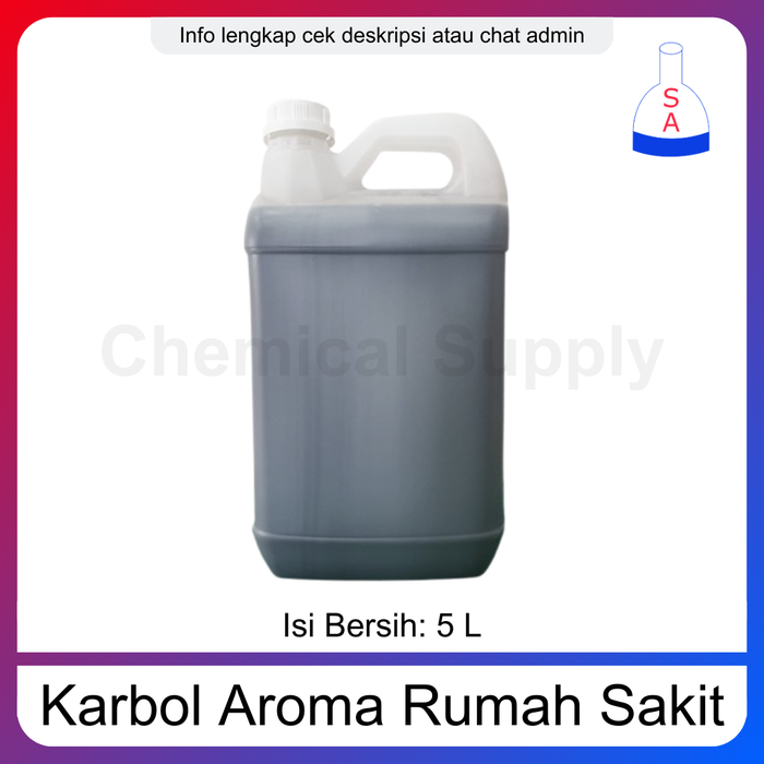 Gambar Karbol Cair Pembersih Antibakteri Aroma Rumah Sakit - 5 L dari Chemical Supply Kota Tangerang Selatan Tokopedia
