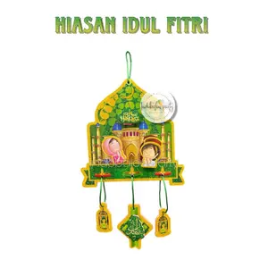 Hiasan Gantung Idul Fitri / Dekorasi Lebaran 2 Susun M193-4