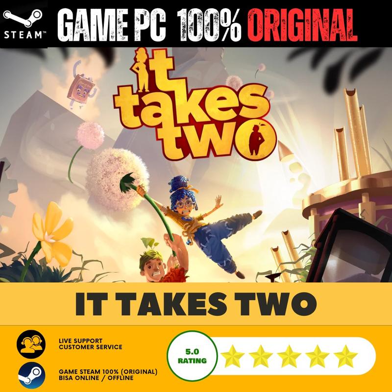 IT TAKES TWO 100% ONLINE - PC GAME ORIGINAL ST3@M - GAMING - GAME - DL 0