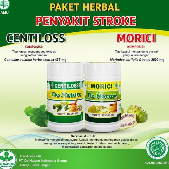 [ New ] Obat Penyakit Saraf Kejepit Stroke Ringan Berat Sering Kram Gejala Lumpuh Badan Mati Sebelah Mati Rasa - Vertigo Ampuh Menahun Herbal De Nature