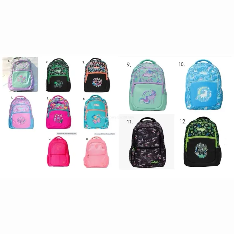 Smiggle Unicorn Backpack Limited Edition Tas Backpack Anak Purple Default